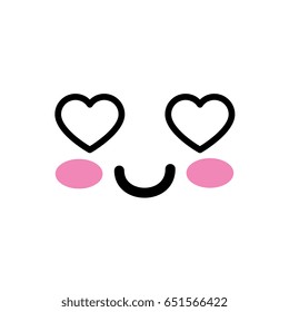 kawaii face icon