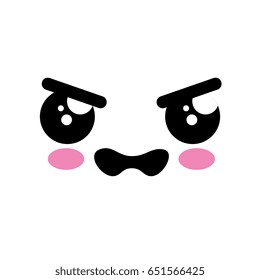 kawaii face icon
