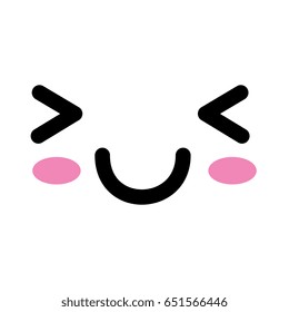 kawaii face icon