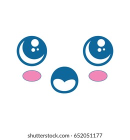 kawaii face icon