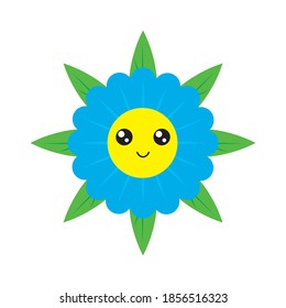 kawaii flower illustrations are kawaii designs that can be used in various mockups