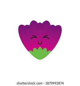 kawaii flower illustrations are kawaii designs that can be used in various mockups
