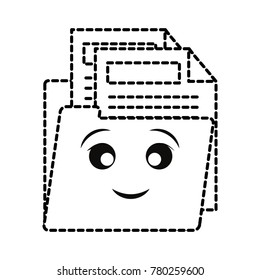 kawaii folder icon image