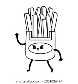 kawaii food cartoon