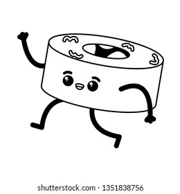 kawaii food cartoon
