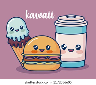 kawaii food design