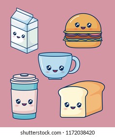 kawaii food design 