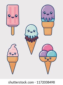 kawaii food design 