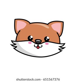kawaii fox icon