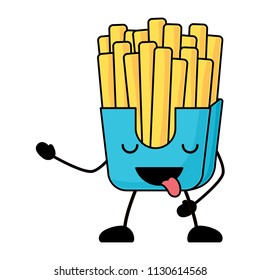 Kawaii french fries design