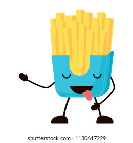 Kawaii french fries design