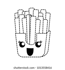 kawaii french fries icon