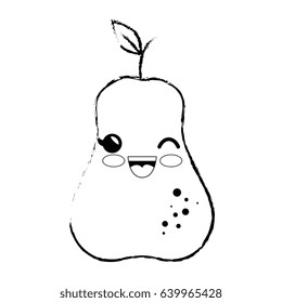 kawaii fruit icon