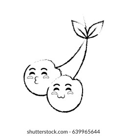 kawaii fruit icon