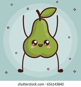 kawaii fruit icon