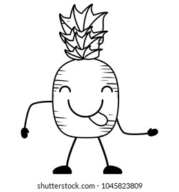 Kawaii fruits design