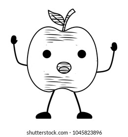 Kawaii fruits design