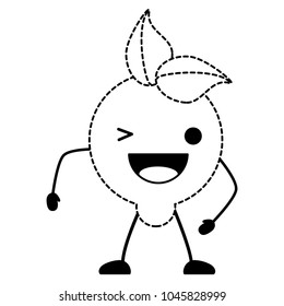 Kawaii fruits design