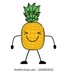 Kawaii fruits design