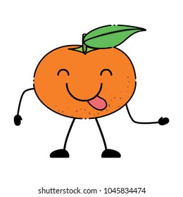 Kawaii fruits design