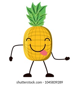Kawaii fruits design