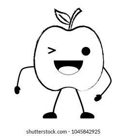 Kawaii fruits design