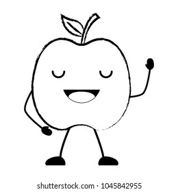 Kawaii fruits design