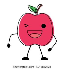 Kawaii fruits design
