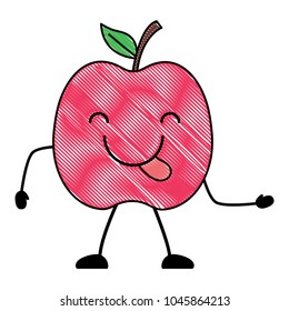Kawaii fruits design