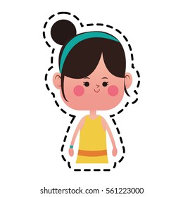 kawaii girl icon
