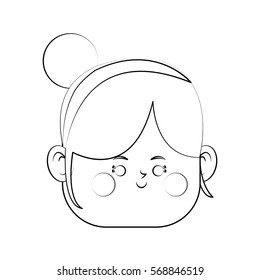kawaii girl icon