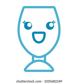 kawaii glass icon 