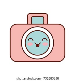 kawaii graphic design camera studio cartoon