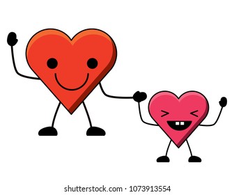 kawaii heart icon