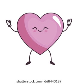 kawaii heart icon