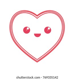 kawaii heart icon 