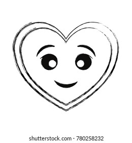 kawaii heart icon