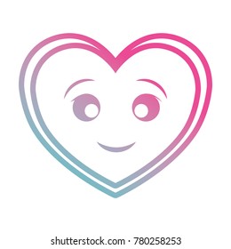 kawaii heart icon
