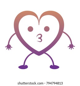 kawaii heart icon