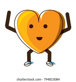 kawaii heart icon