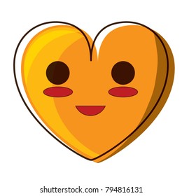 kawaii heart icon
