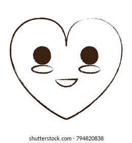 kawaii heart icon
