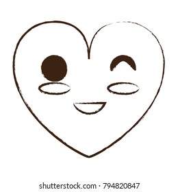 kawaii heart icon