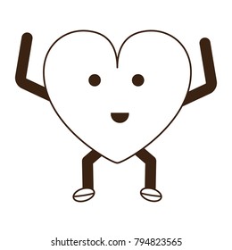kawaii heart icon