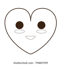 kawaii heart icon