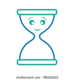 kawaii hourglass icon