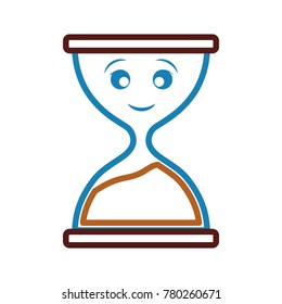 kawaii hourglass icon