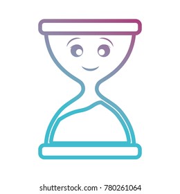 kawaii hourglass icon