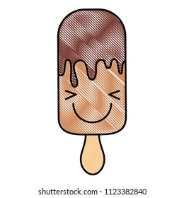 Kawaii ice cream design