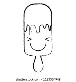 Kawaii ice cream design